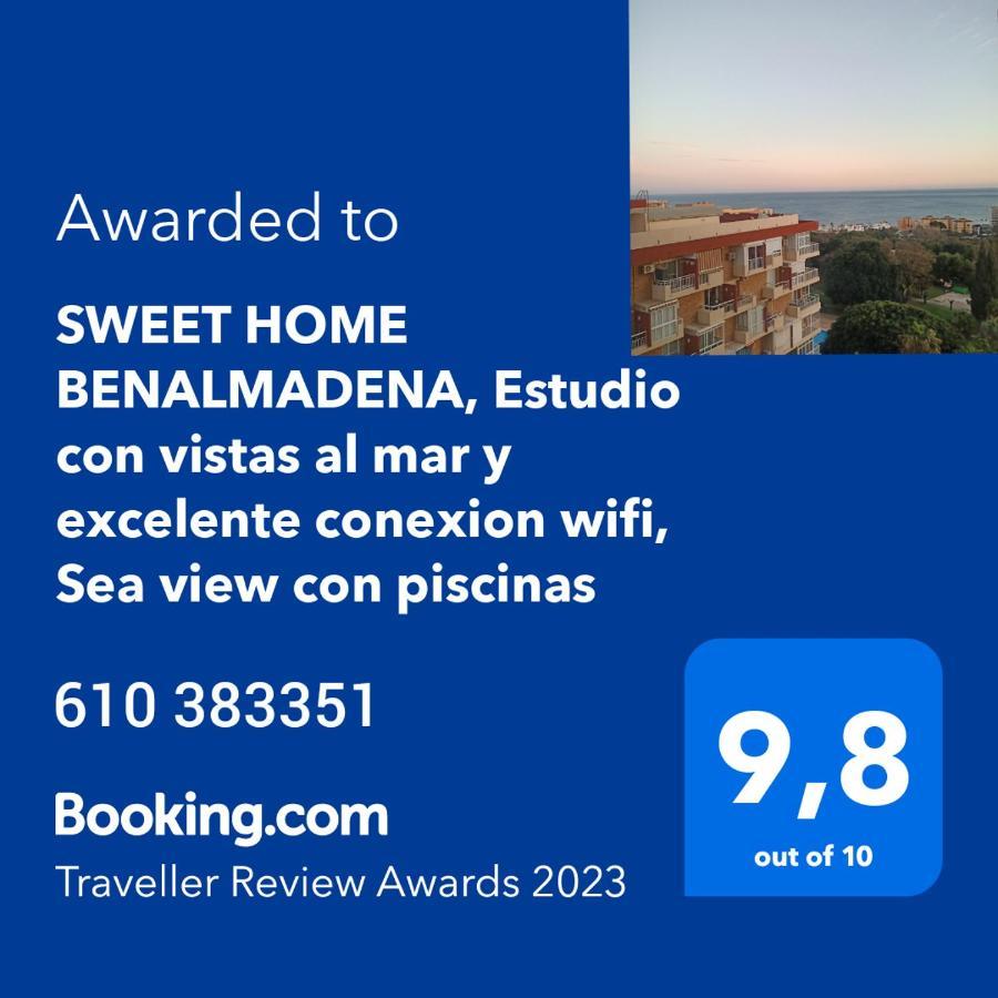 Sweet Home Benalmadena, Estudio Con Vistas Al Mar Y Excelente Conexion Wifi, Para No Fumadores, Con Piscinas, Sea Views, With Swimming Pools, Completely Renovated, Ideal For Older People, Bright With Morning Sun, No Smoking エクステリア 写真